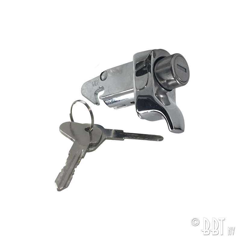 Engine lid lock with key / Chrome TQ
