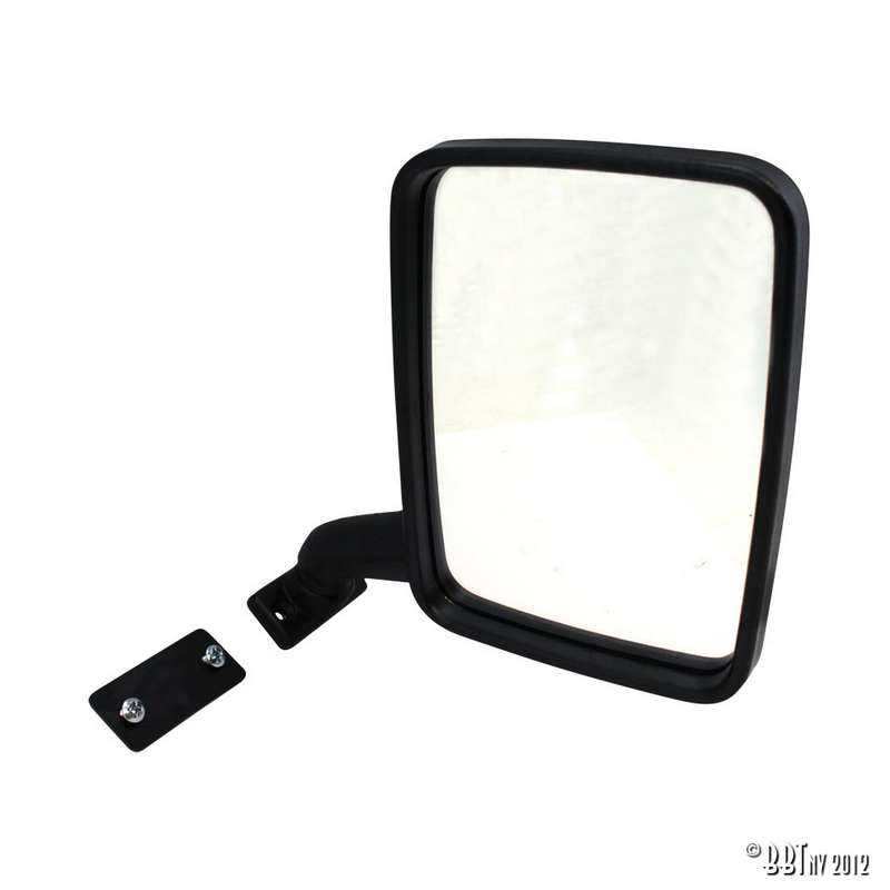 Mirror - right convex - German