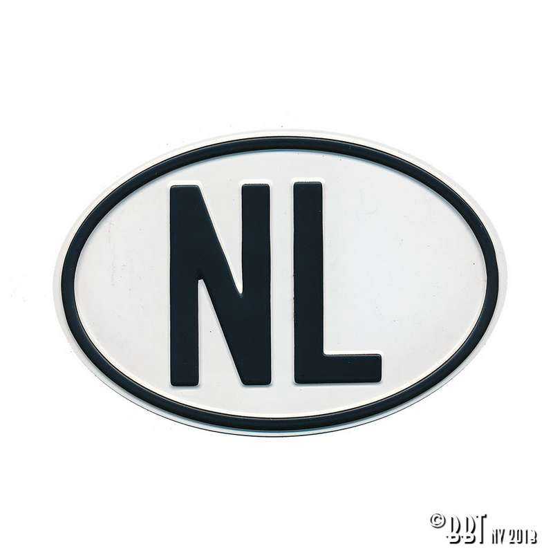 Schild NL (die Niederlande)