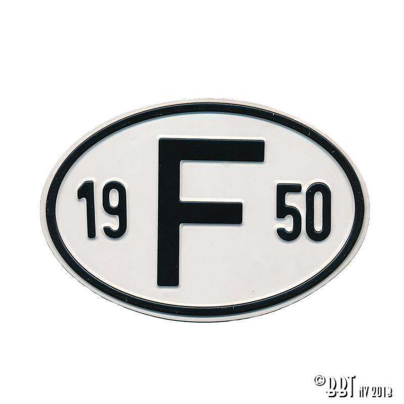 Sign F 1950