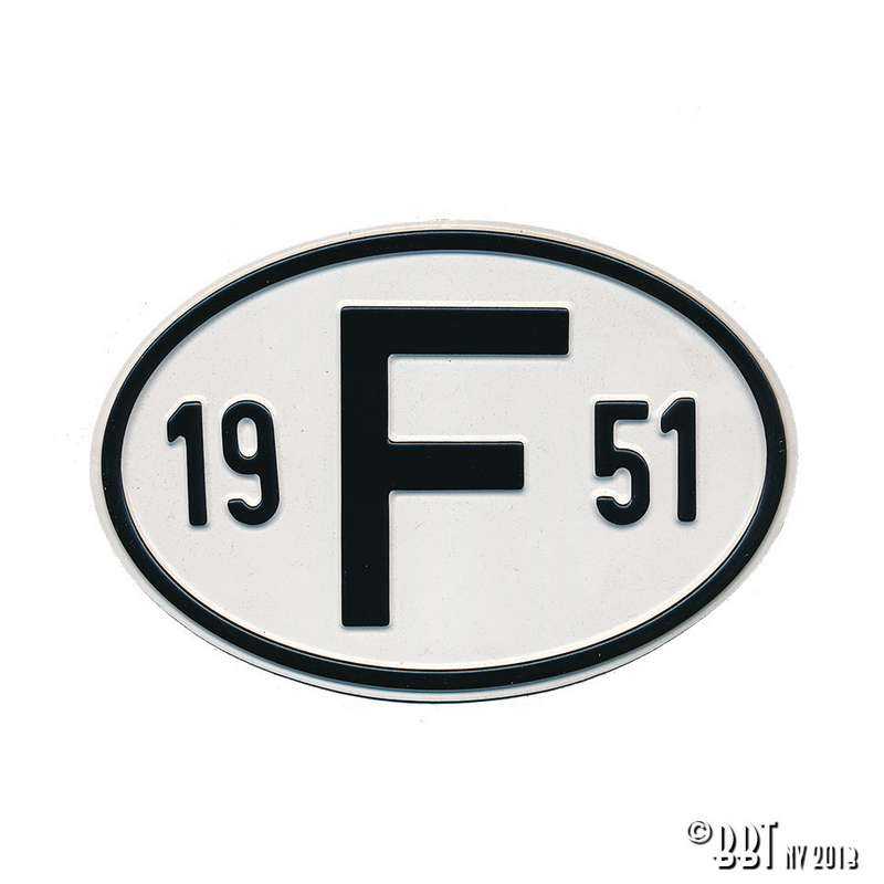 Sign F 1951