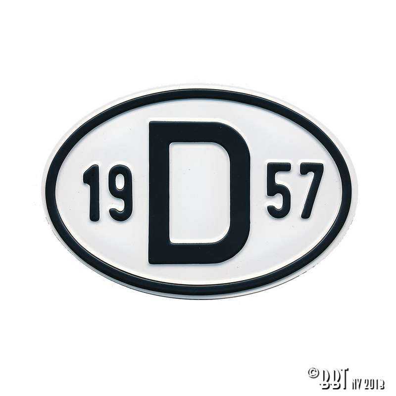 Schild D 1957