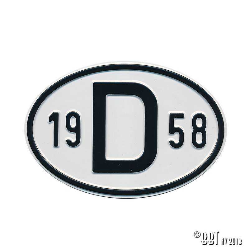 Sign D 1958