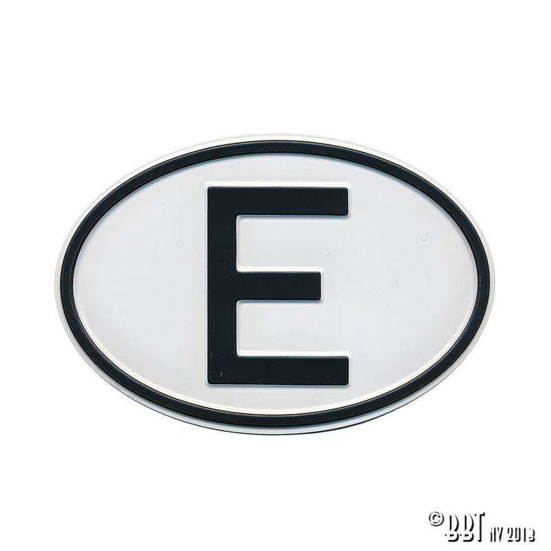 Schild E (Spanien)