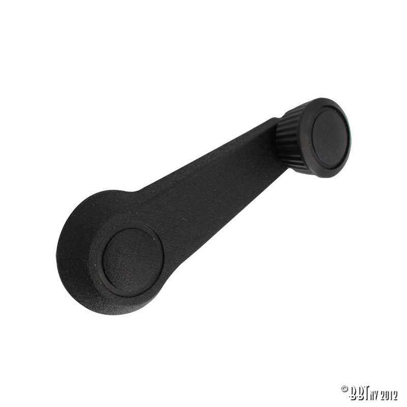 Window crank 'original style' - black