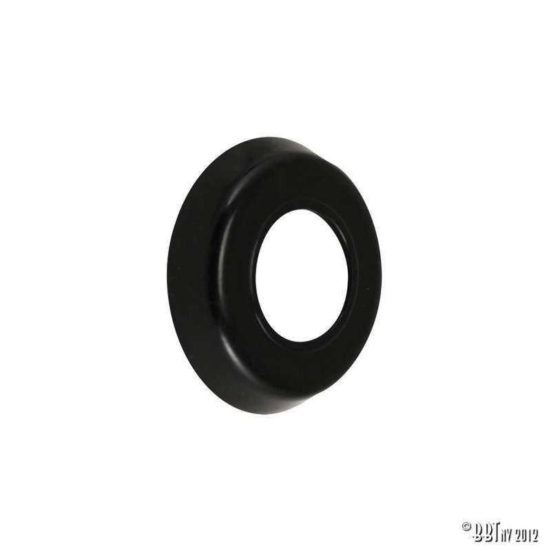 Collar behind window crank, black, each