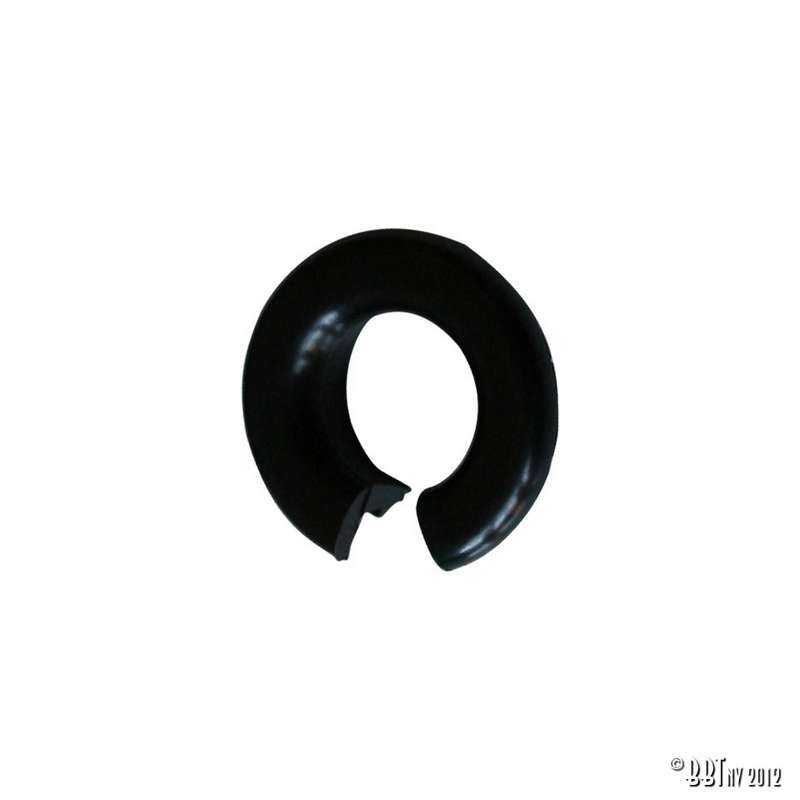 PVC guiding ring for emergency brake bar