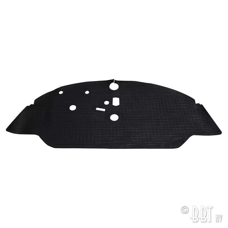 Gummimatte vorne (Schwarz)