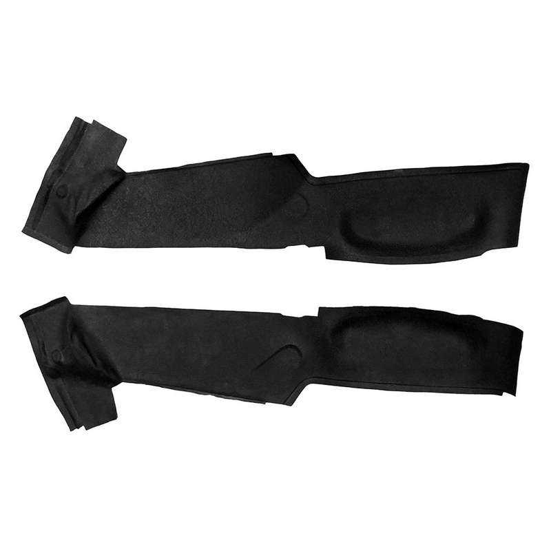 Rubber mats seat stand walkthrough (with bulkhead behind seat) black
