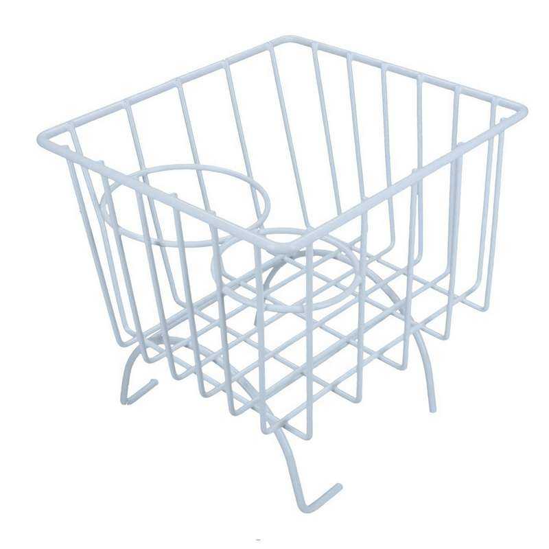 Stow away rack, white