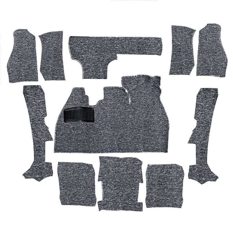 Carpet kit, Beetle convertible, grey