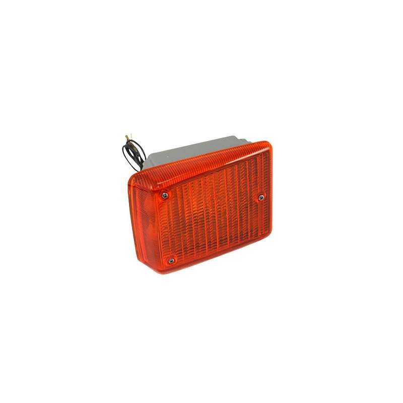 Turnsignal front, right complete