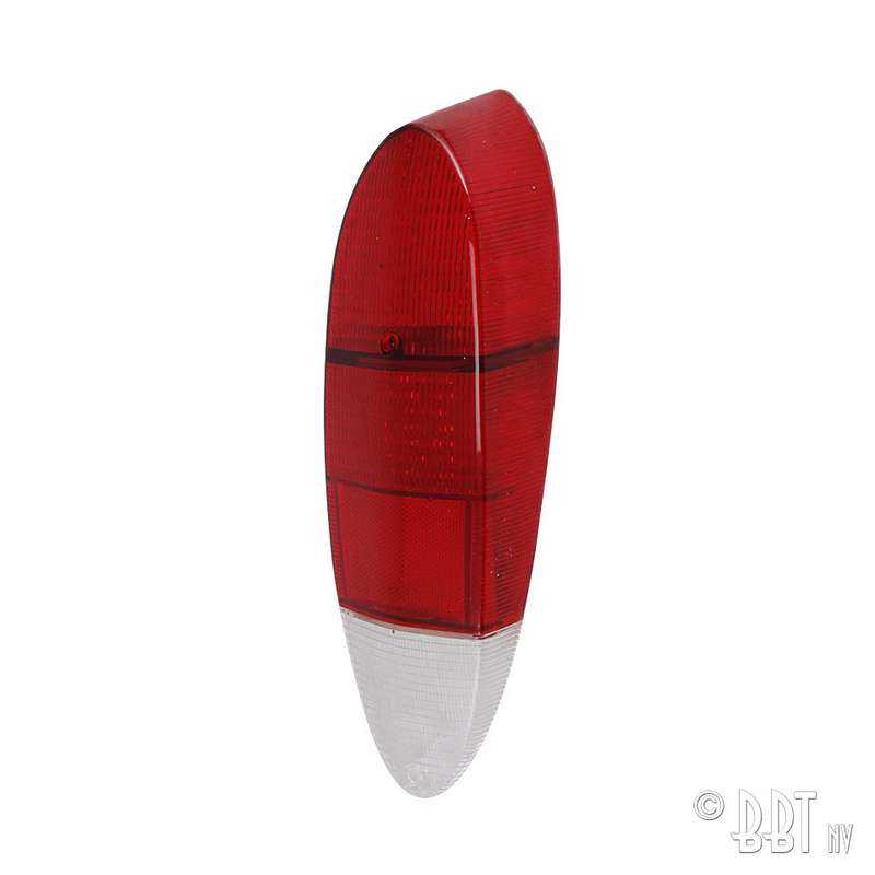 Rücklichtglas, USA, rot/transparent, Stück