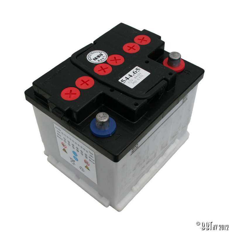 12V, 44 Ah, ohne Säure