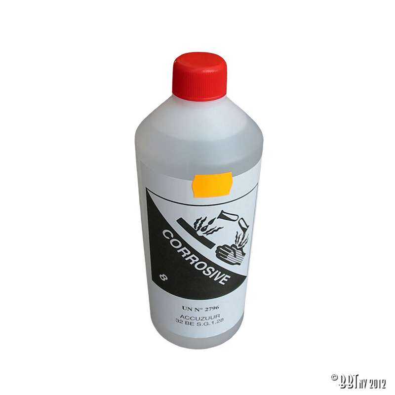 Batteriesäure, Liter