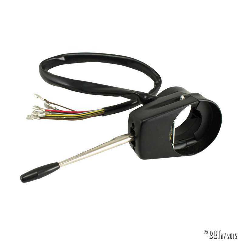 Blinkerhebel, Mit Gehause