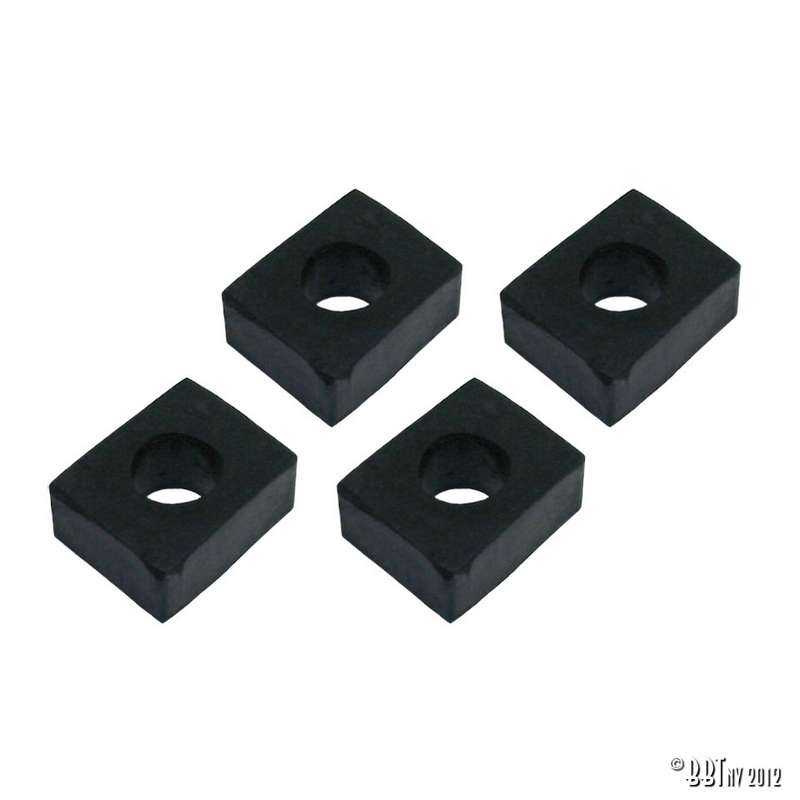 Shock pad between body and chassis, 17mm