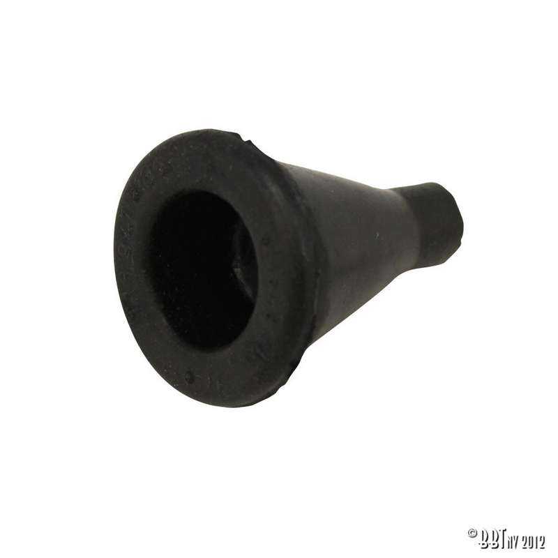 Rubber tube between light bucket and body, each