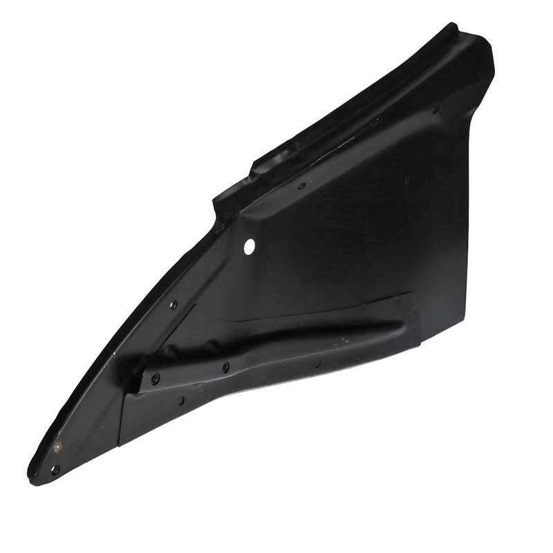 Bumper support on panel rear right