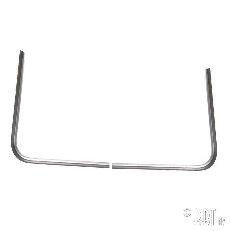 Windscreen edge, front