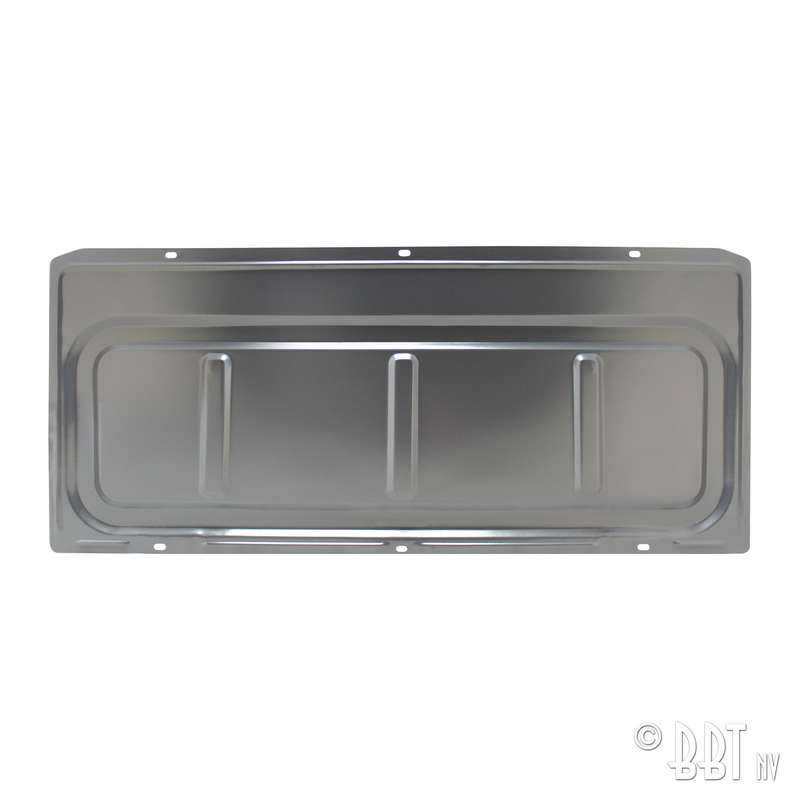 Divider panel for fueltank compartment