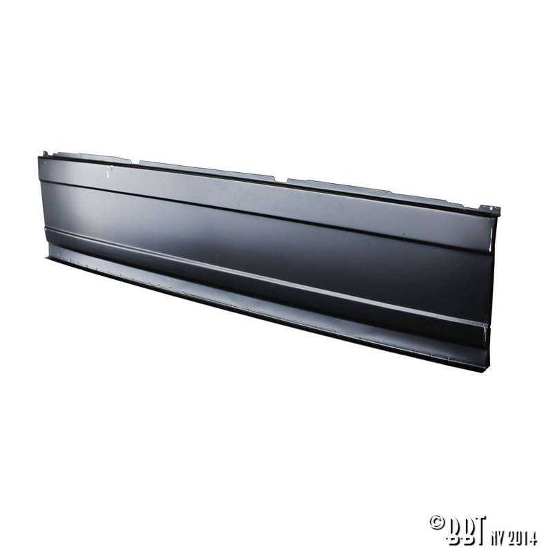 Lower front panel, Aircooled