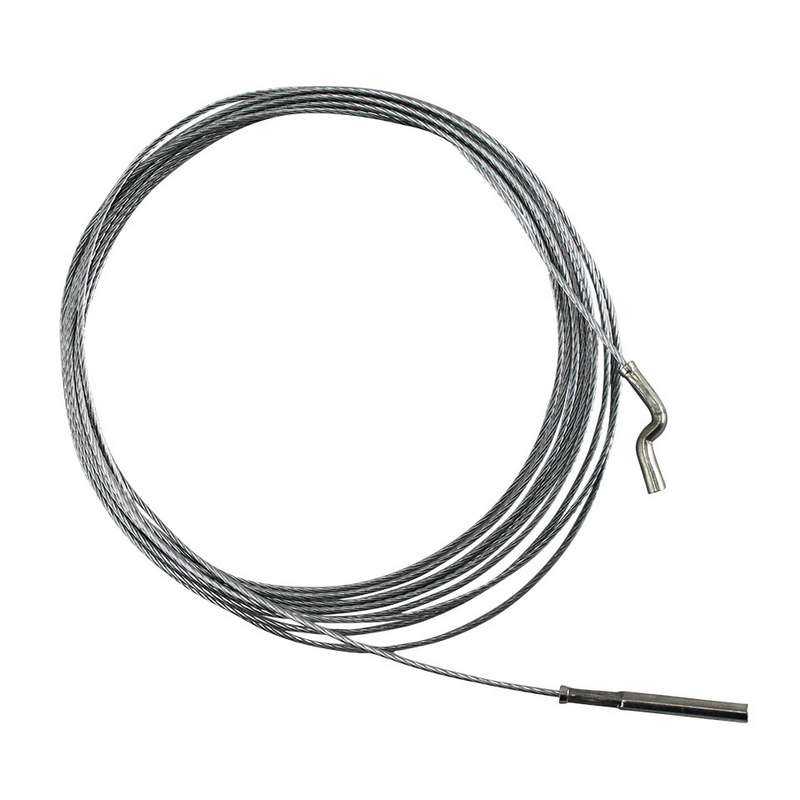 Gas cable for double intake and double carburation