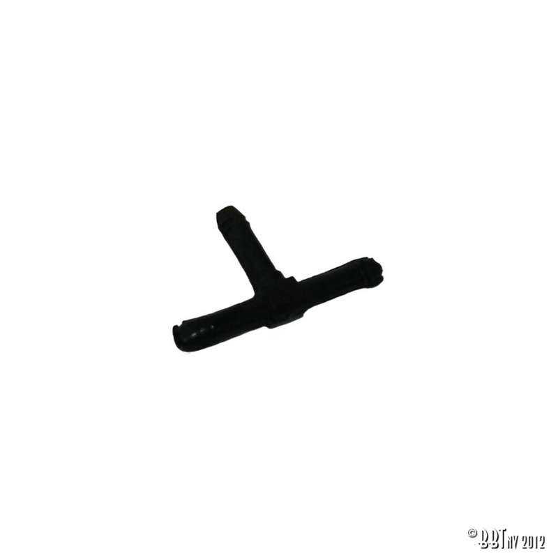 T-piece fuel hose (plastic)