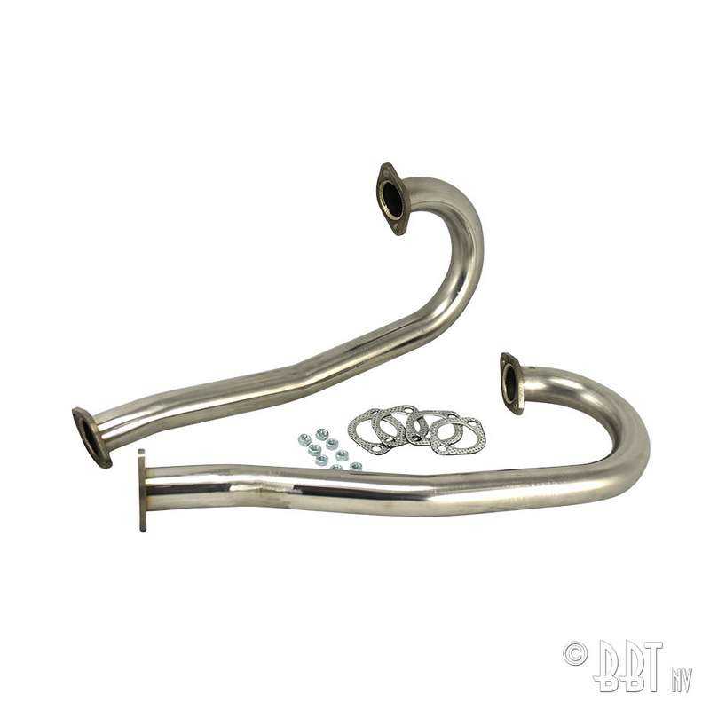 J-Tubes 38mm with flanges, Stainless Steel