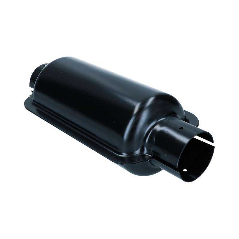 Heizrorhe/Dämper unter Rüchsitz (2-teilig)