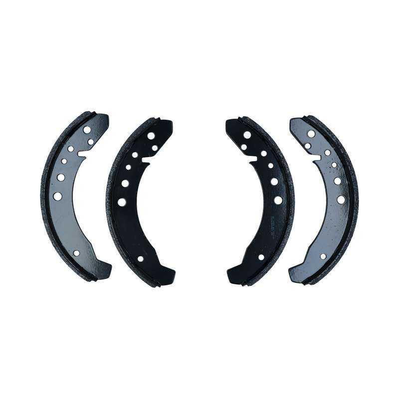 Brake shoe set 230 x 30 Rear