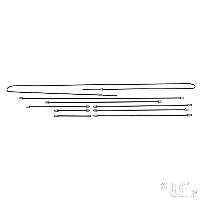 Brakeline kit, drumbrakes