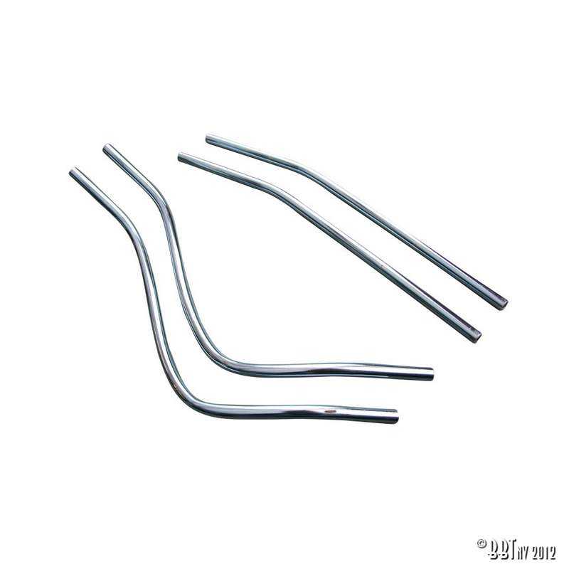 Brake fluid line Reservoir to master cylinder, metal