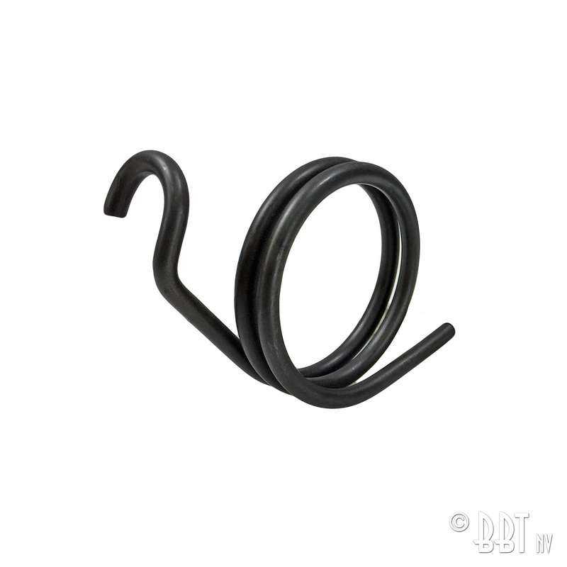 Return spring for clutch shaft, big diameter