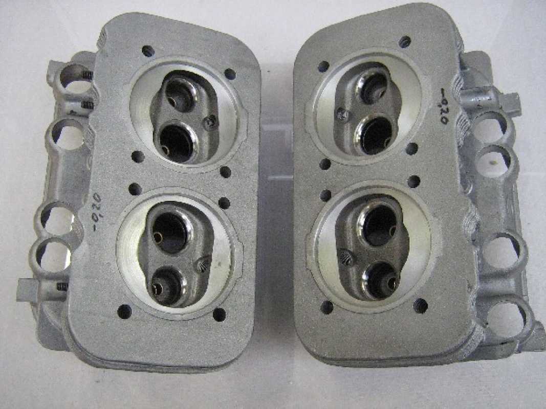 Überholung VW Typ 4 Zylinderköpfe Standard Version Satz = 2 Stück