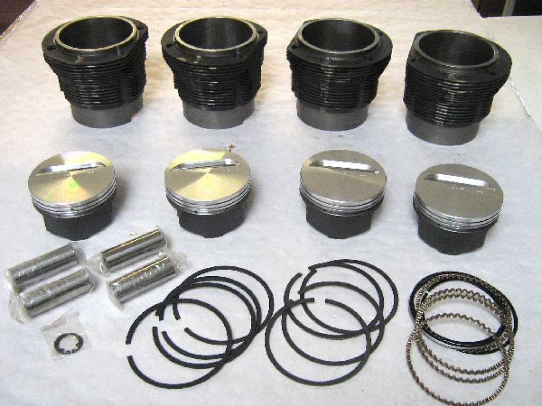 Tuning Piston and Cylinder Set 104mm VW Type 4 Engine 2,4