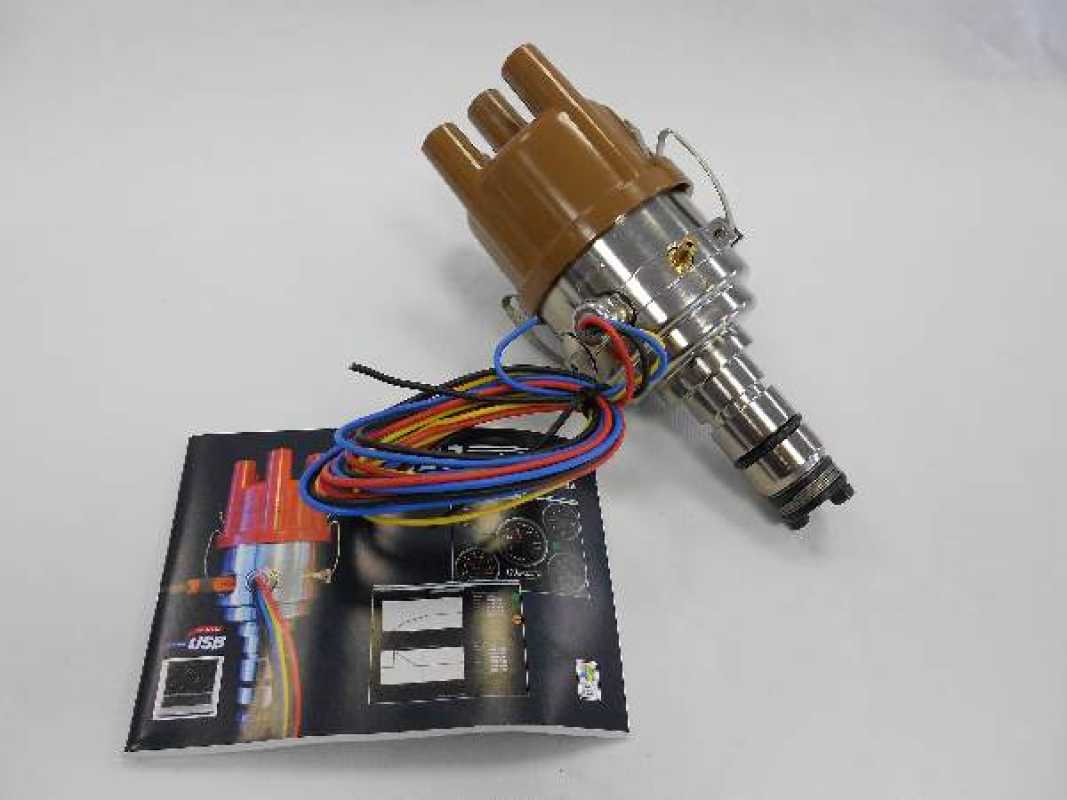 1-2-3 Ignition USB distributor with vacuum connection for VW WBX watercooled