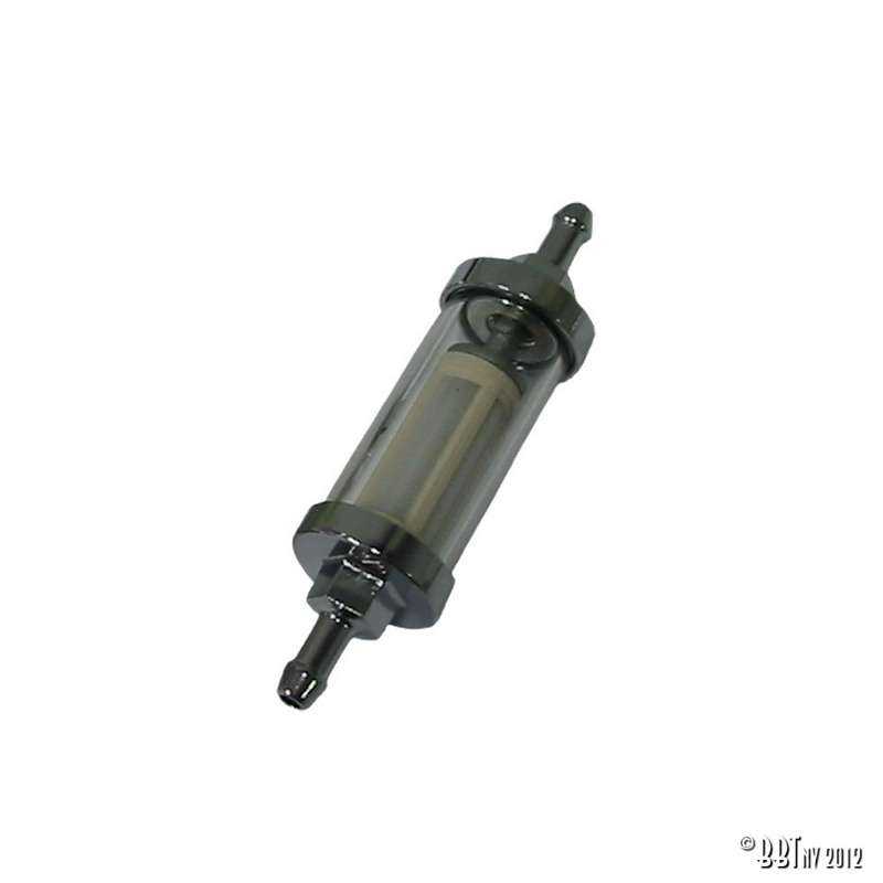 Filter for Ø 6 mm chrome cleanable