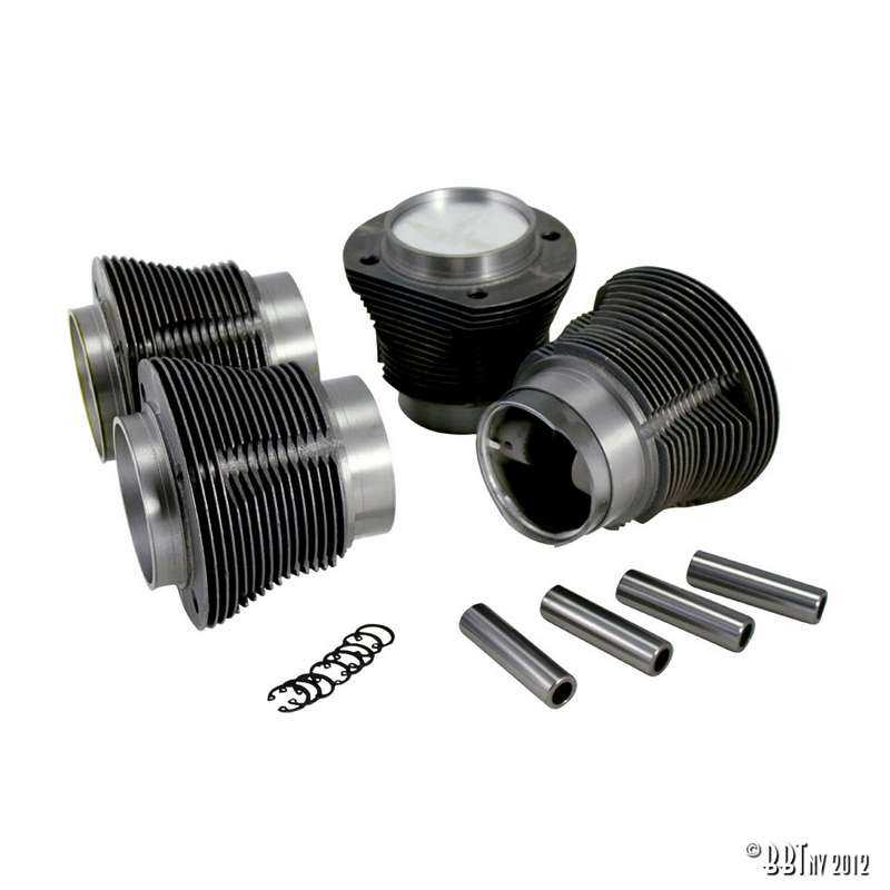 Kolben mit Zylinder 1200 CC - 83 mm/90mm Gehause (4st) - AA Performance