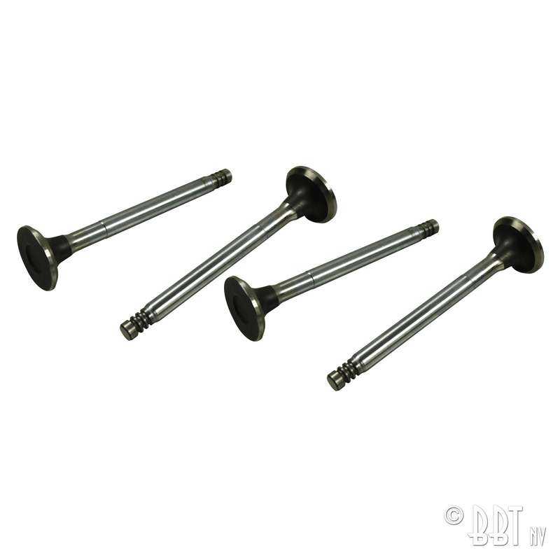 Exhaust valve 30 mm, 9 mm guide, 4 pieces Type 1 1300 08/74- Type 1 1600 11/74- Type 1 ACD injection Type 2 1600 07/74-