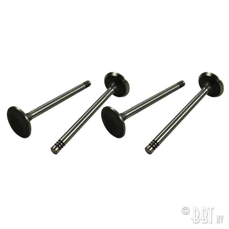 Einlaßventile 33 mm, 8 mm Führung, einfacher Einlaß, Satz 4 Stück