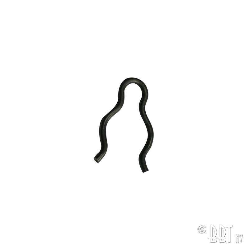 Clip for rocker arm shaft 25/30hp - brush holder steering column