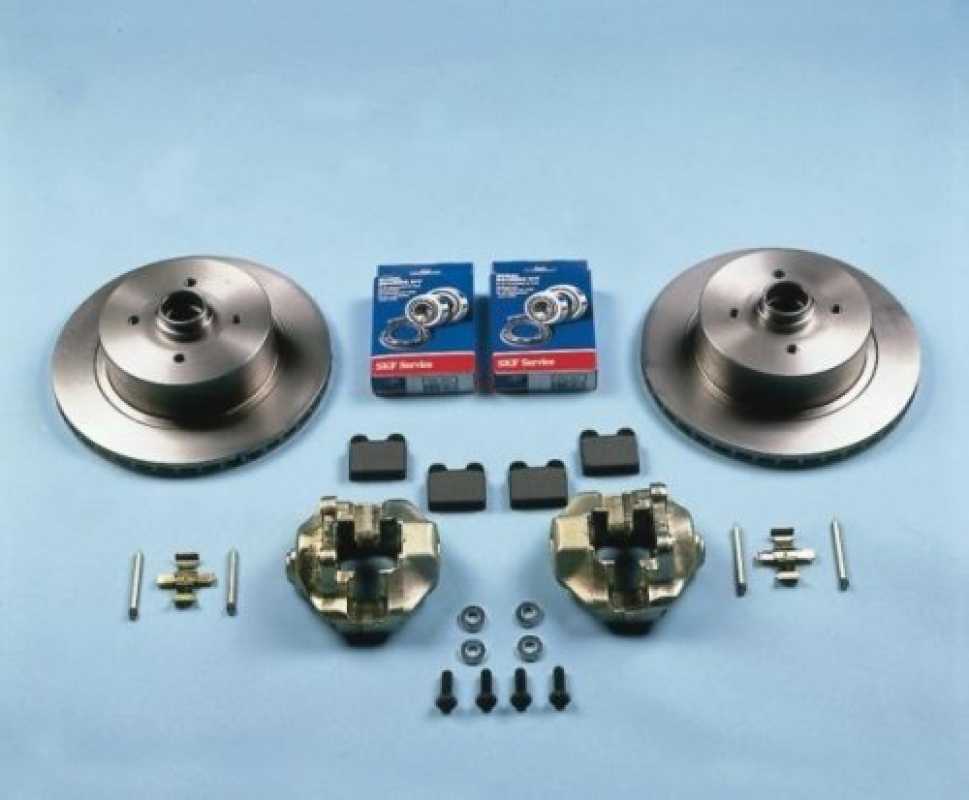 Brakesystem ventilated discs beetle front 4x100 Kerscher