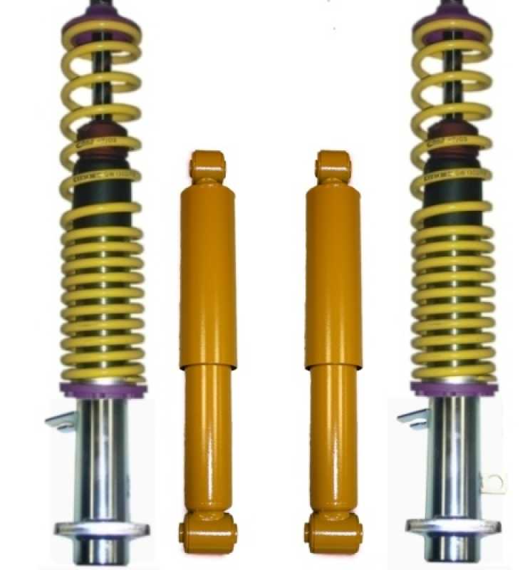 Suspension set adjustable front and back VW beetle up 8/73 for 1303