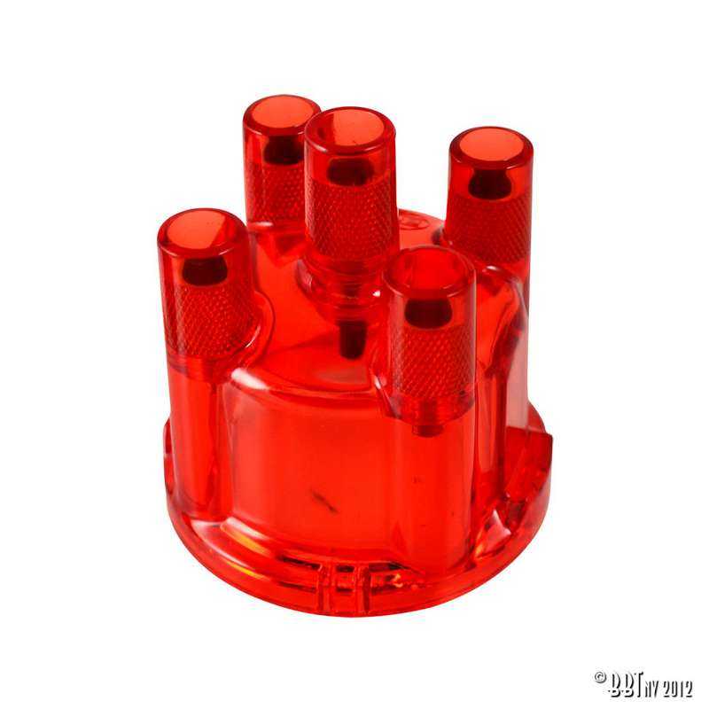 Distributor cap high - red