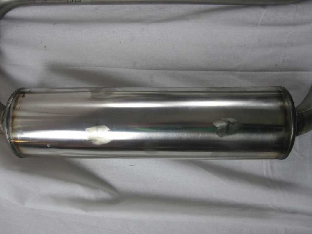 Streetsport Exhaust VW Beetle Stainless Steel VW Beetle Type 1 with preheating - SILENT VERSION