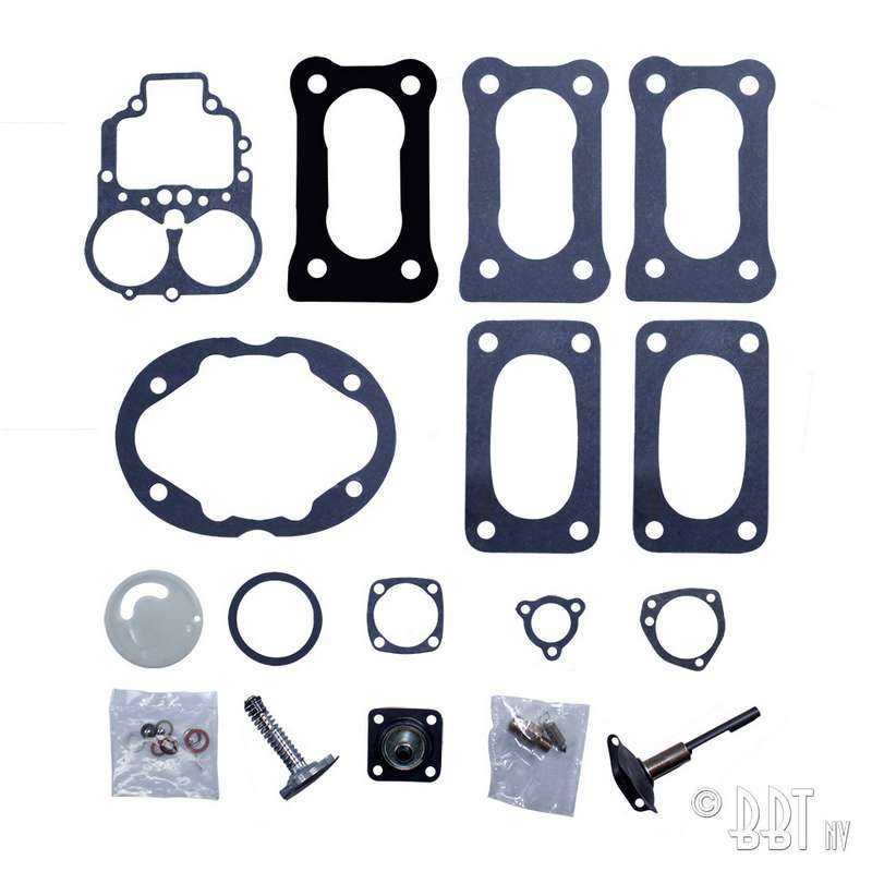 Rebuild kit for progressive Weber