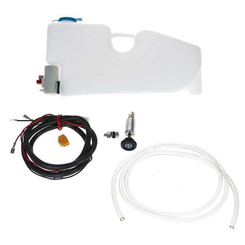 Washer bottle complete, 12V