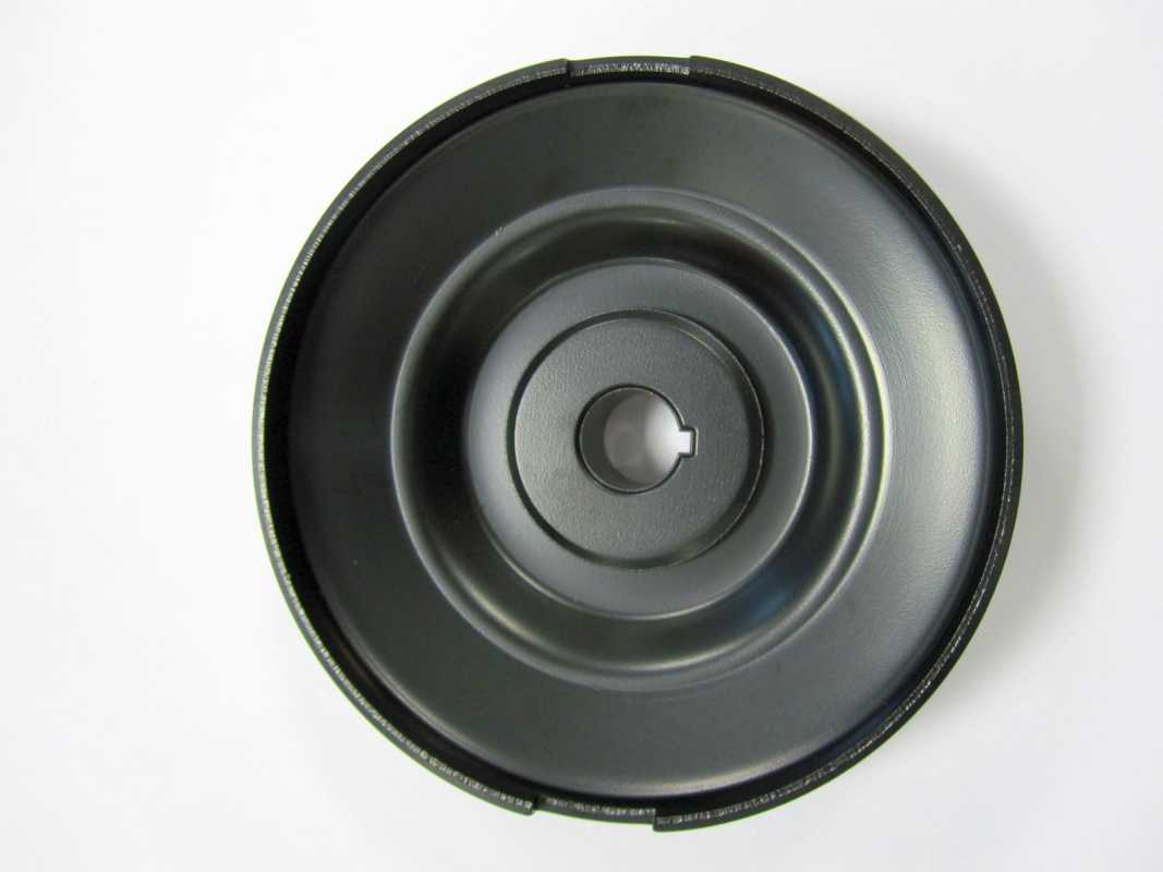 Riemenscheibe für Lichtmaschine VW Typ 1 schwarz 12V