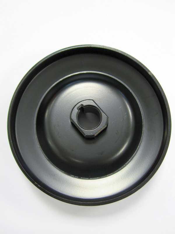Riemenscheibe für Lichtmaschine VW Typ 1 schwarz 12V